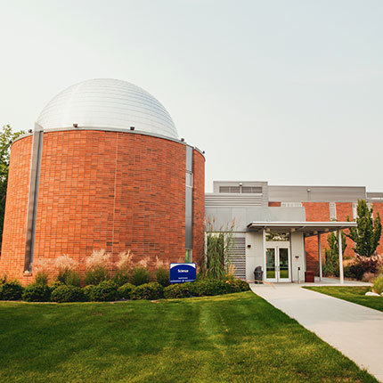 SFCC Planetarium and Science building.